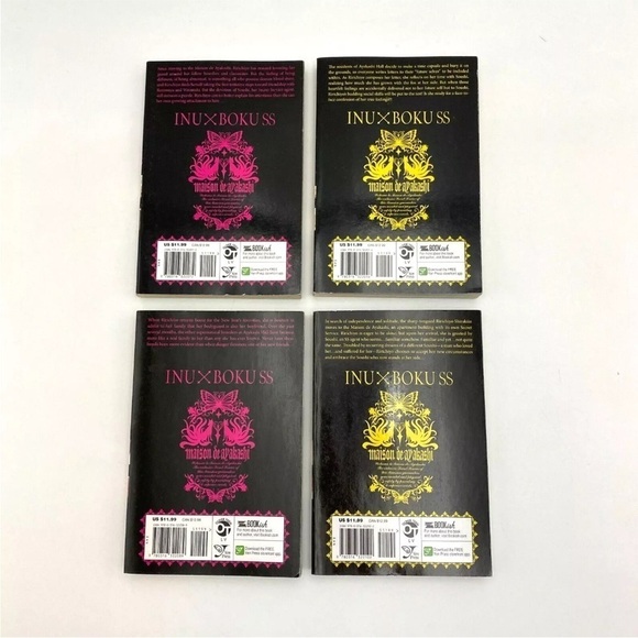 Inu X Boku SS, Vol. 2 - 5 by Cocoa Fujiwara, English Manga Lot of 4. Rare. - Picture 3 of 4